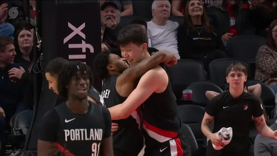 qyh-和杨瀚森上演绝佳配合的布雷克-韦斯利到底是什么水平？